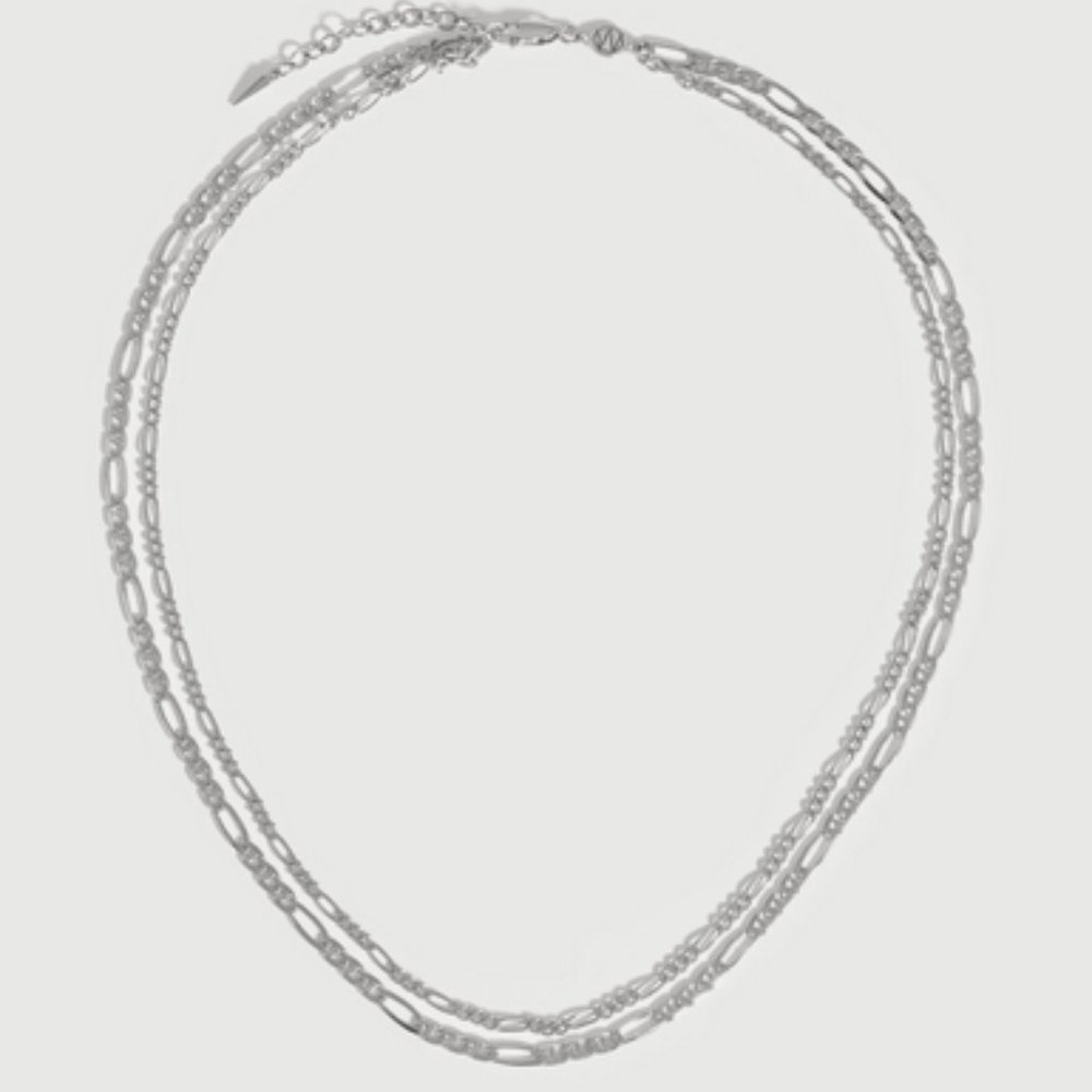 Missoma Filia Double Chain Necklace